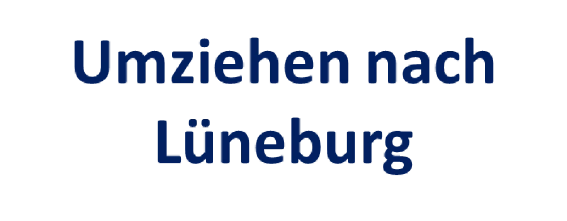 Removal company Lüneburg