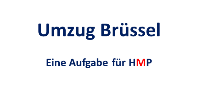 Umzug Brüssel