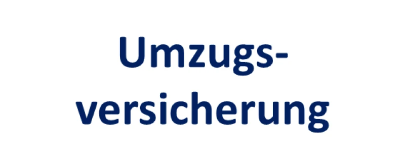 Umzug versicherung