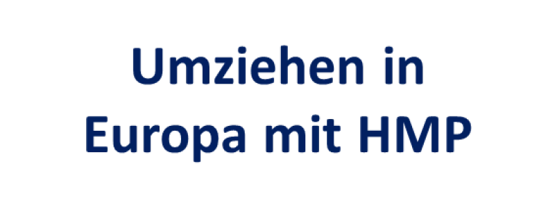 Umziehen in Europa