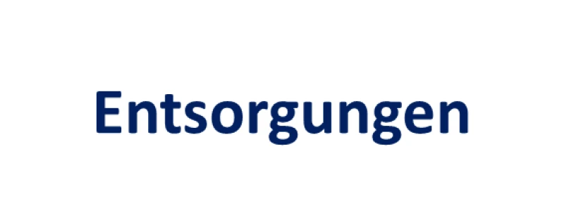 Entsorgungen