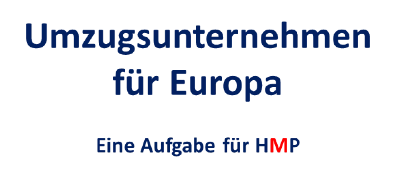 Umzugsunternehmen Europa HMP