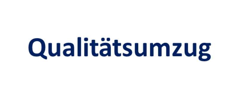 Qualitätsumzug