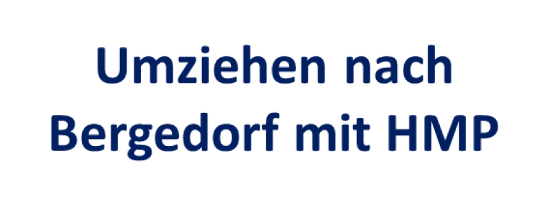 Umziehen nach Bergedorf