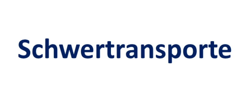 Schwertransporte