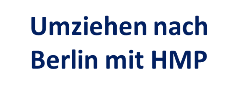 Umziehen nach Berlin