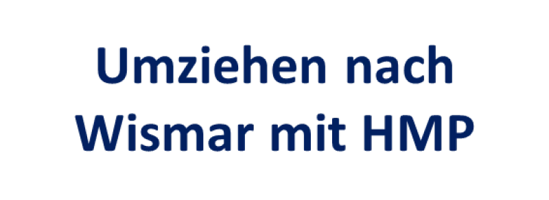 Umziehen nach Wismar