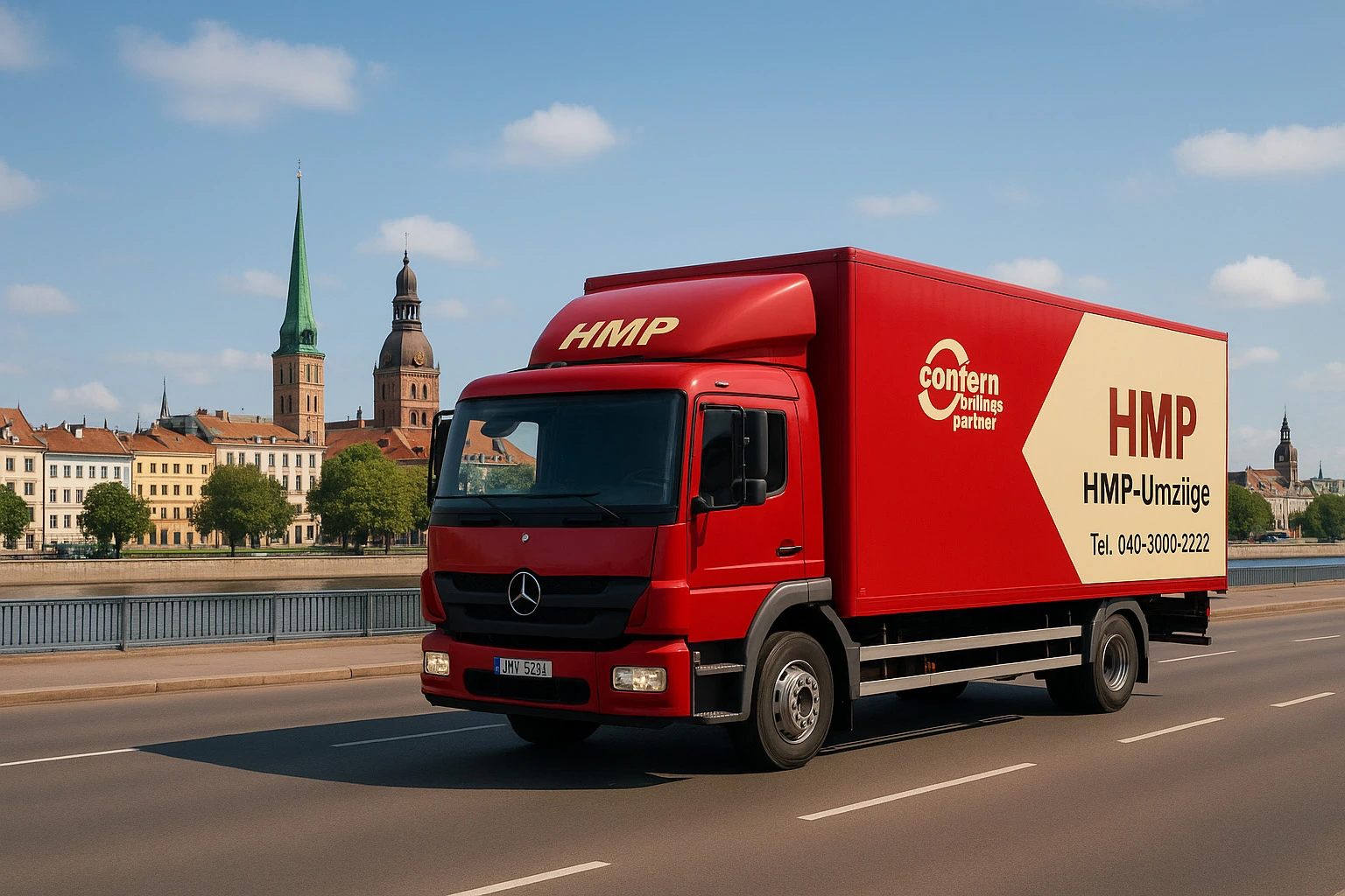 Umzug nach Lettland mit HMP