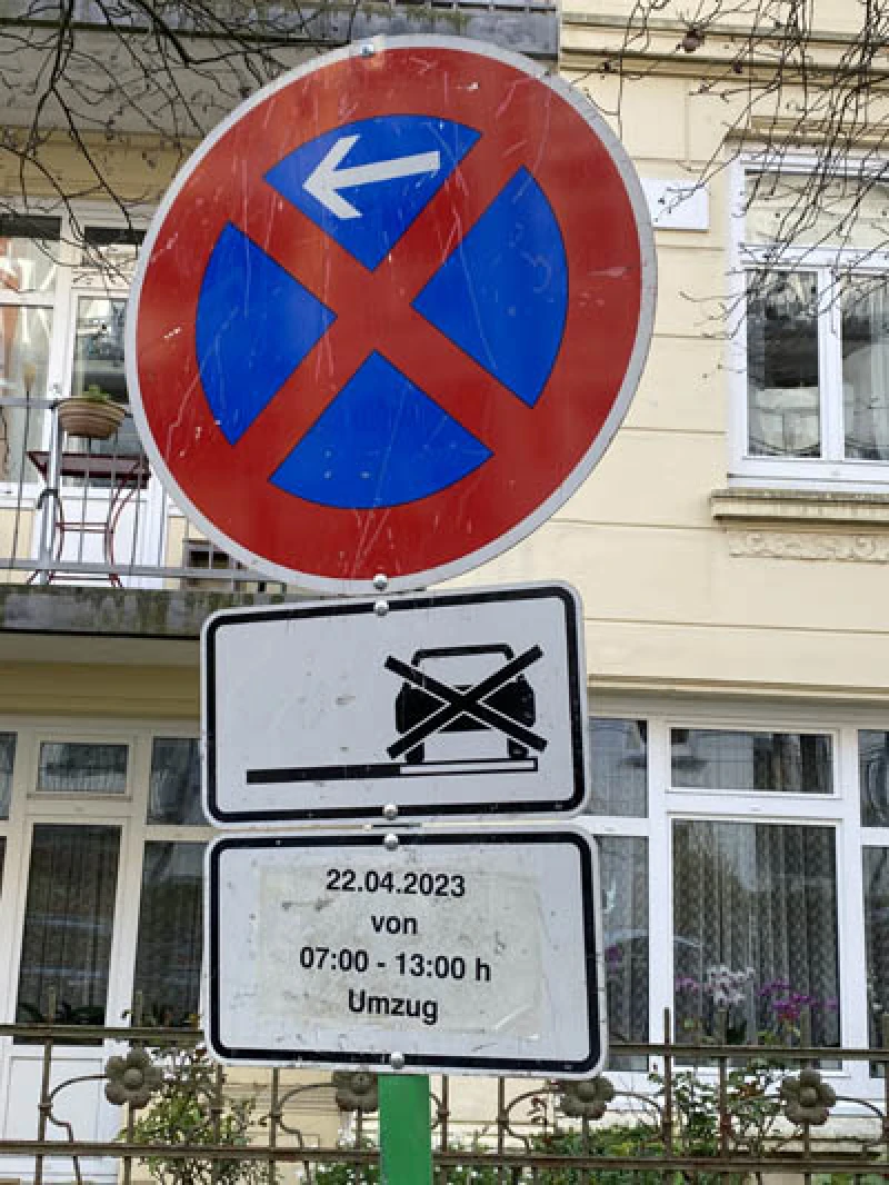 No stopping zones Hamburg