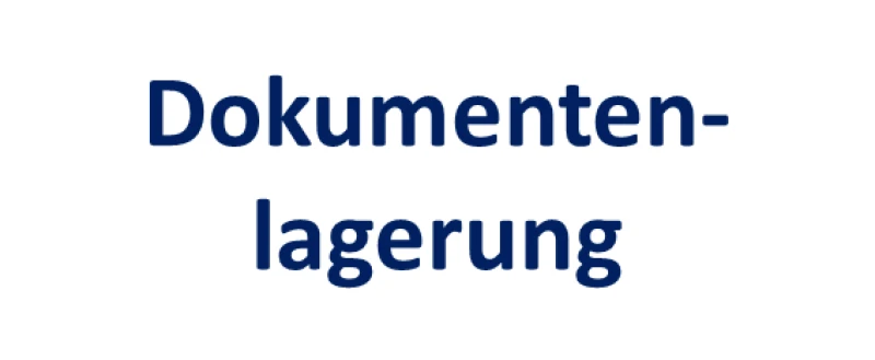 Dokumentenlagerung