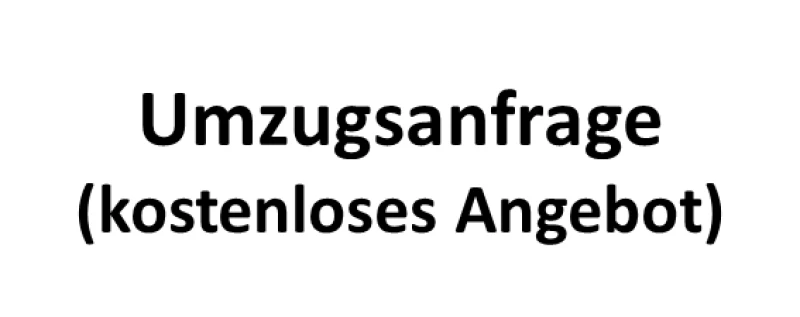 Umzugsanfrage Kunden